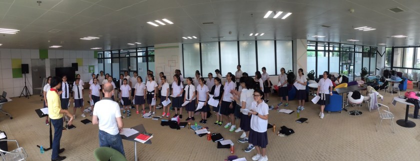 MGS Choir with Professor Andrea Angelini (Italy)